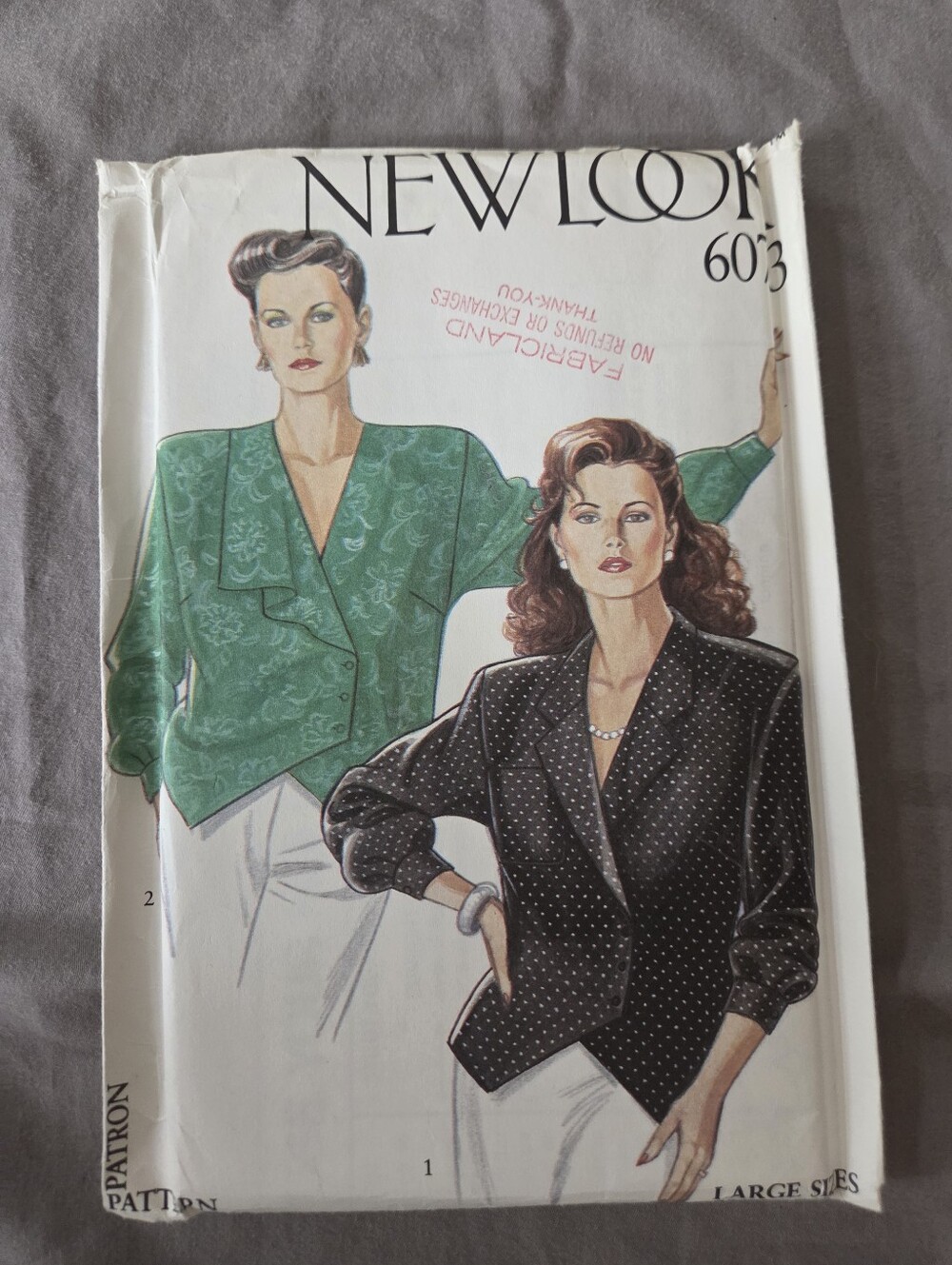 New Look 6073 Sewing Pattern